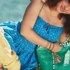 Roller Rabbit x Target Lobster Drop waist mini Dress 2X NWT